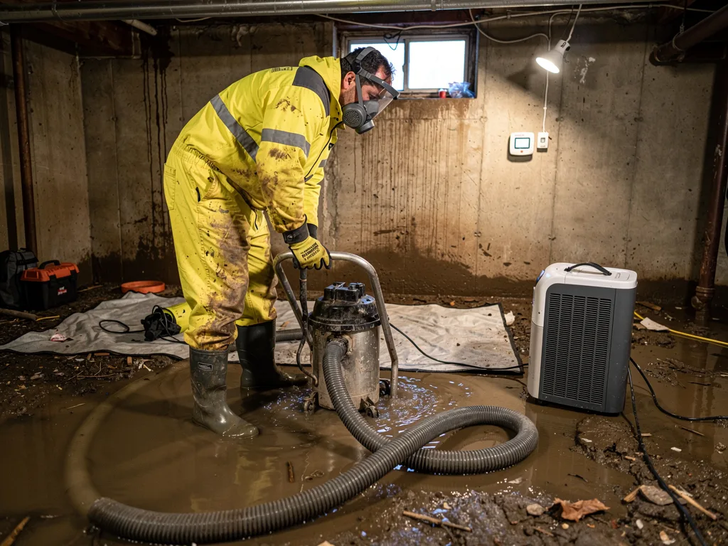 Burst Pipe Cleanup