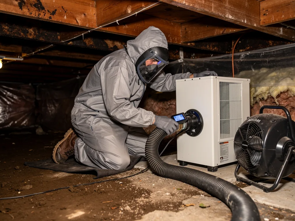 Crawl Space Drying