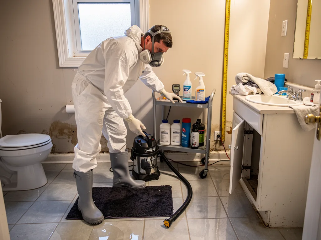 Toilet Overflow Cleanup